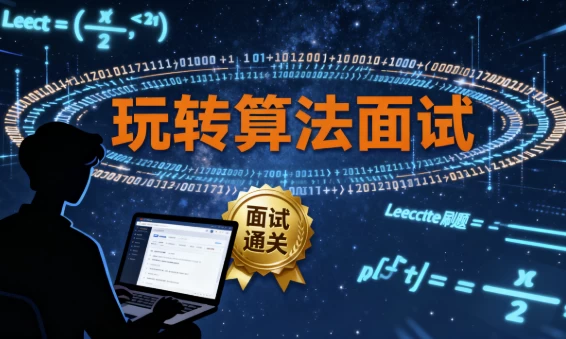 玩转算法面试:Leetcode真题分门别类讲解课程